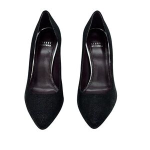STUART WEITZMAN Nouveau Suede Goosebump Heels Size:9 Worn Indoors only